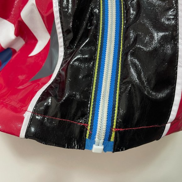 Disney Store Cars Lightning McQueen Rain Jacket/Coat sz 9/10 - Picture 12 of 16